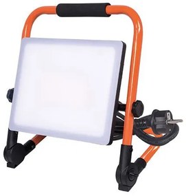 SOLIGHT LED prenosný reflektor 50W/230V/4000K/4500Lm/IP65, sklopný stojan