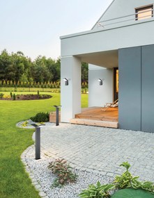 Vonkajšie LED lampa Park 2 x 6W 125 tmavo sivé