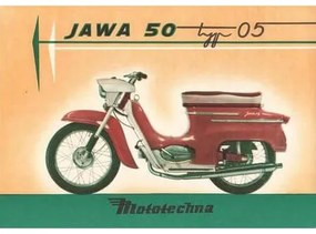 Ceduľa Jawa 50 typ 05