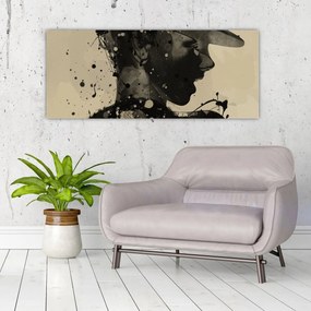 Obraz - Jazz woman (120x50 cm)
