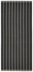 IKEA RIDSTIG Koberec tkaný na plocho, sivý/krémový, 80x180 cm