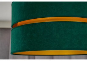 Duolla - Stropné svietidlo DUO 1xE27/40W/230V pr. 40 cm zelená/zlatá