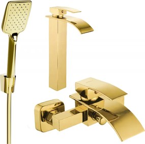Mexen Aries R62 vaňová súprava, zlatá - 744813R62-50