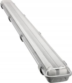 3x Hermetické svietidlo + 6x LED trubica 120 cm 4000K