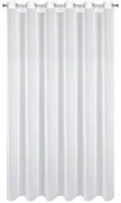 ZÁCLONA NA KRÚŽKOCH ARLETA 350X270 CM BIELA