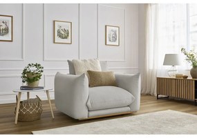 Svetlosivé kreslo Ernest – Bobochic Paris