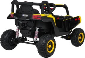 Elektrické autíčko Buggy Madman UTV-MX žlté