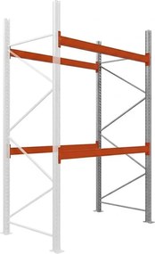 Paletový regál – prídavný modul, konfigurovateľné úrovne a rozmery