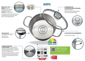 Elo 90835 5-dielna súprava nehrdzavejúcich hrncov Jaspis