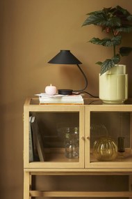 Hübsch Stmievateľná stolná LED lampa Muri Black