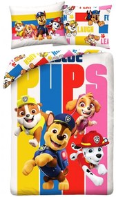 Bavlnené obliečky na posteľ Labková patrola - Paw Patrol - motiv Rescue Pups - 100% bavlna - 70 x 90 cm + 140 x 200 cm