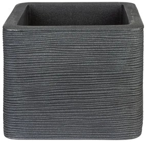 LIVARNO home Kvetináč Kubus, 40 cm (ryha) (100343823)
