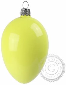Veľkonočné vajce žltý mat, veľké