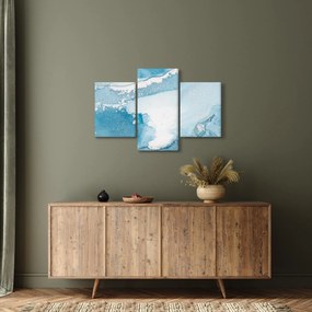 Obraz - Modrý dekor (90x60 cm)