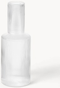 Ručne fúkaný vrchnák na karafu Ripple