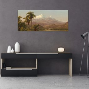 Obraz - Frederic Edwin Church, Tamaca Palms, reprodukcia (120x50 cm)