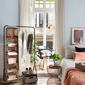 Béžový organizér so 6 priehradkami Compactor Dots