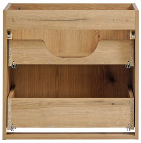 Závěsná skříňka pod umyvadlo Nova Oak 90 cm dub coast evoke