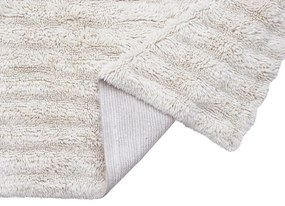 Lorena Canals, Vlnený koberec Dunes - Sheep White, 80x140, biela, obývacia izba