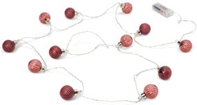 Svetelná LED reťaz s guľôčkami