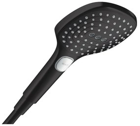 Hansgrohe Raindance Select E, ručná sprcha 120 3jet, matná čierna, HAN-26520670