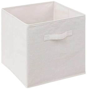 Polička do kúpeľne Tidy Box3, biela/s drevenými prvkami