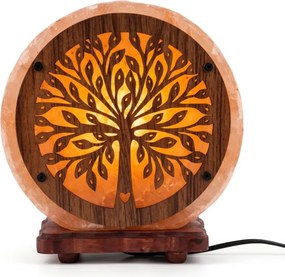 Soľná lampa okrúhly strom 5,2 kg