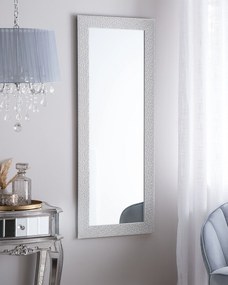 Nástenné zrkadlo 50 x 130 cm strieborné MERVENT Beliani