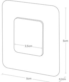 Kovový držiak na hubku bez vŕtania Film Hook – YAMAZAKI