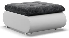 Taburetka FORESTA popolová / biela