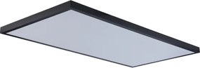 Brilagi -LED Kúpeľňové stropné svietidlo FRAME LED/96W/230V 120x60 cm IP44 čierna