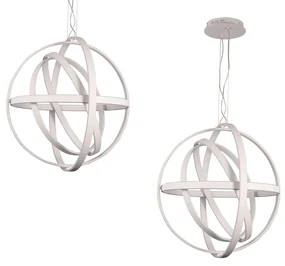 Závesné LED svietidlo Copernicus, 5x LED 260w, 3000k, w