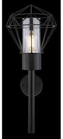 Globo 31355W - Vonkajšie nástenné svietidlo HORACE 1xE27/15W/230V IP44