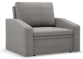 Kreslo ORBIT rozkladacie, svetlosivé