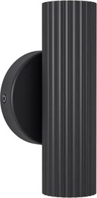 Eglo 902032 - Nástenné svietidlo PORTILLO 2xGU10/5W/230V čierne