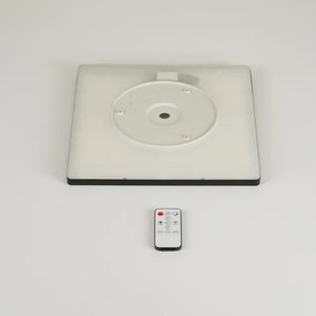 Brilagi - stmievateľné LED svietidlo ULTRA SLIM LED/18W/230V 30x30 cm čierne + diaľkové ovládanie