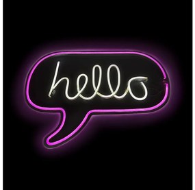 2Kids Toys - LED Neónová nástenná dekorácia LED/5W/USB hello