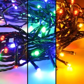 Brilagi - LED vonkajší svetelný reťazec 200× LED / 8 funkcií, 23 m, IP44, viacfarebný