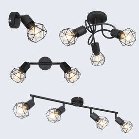 Brilagi - Bodové svietidlo CAGE 4xE14/40W/230V