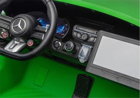 LEAN CARS Elektrické autíčko Mercedes GT63 AMG DK-GT63 24V tichý motor matné zelené
