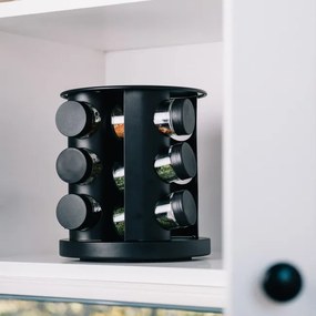 Sada koreničiek OTTO na otočnom stojane, čierna 982587