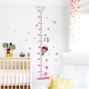 Veselá Stena Samolepka meter Minnie Mickey