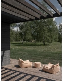 Svetlohnedý menčestrový detský sedací vak Chair – Wigiwama