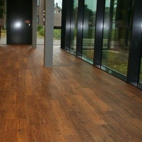 Tajima, Vinylová podlaha Tajima Classic Ambiente 3309 hnedá, 1219,2 x 177,8 mm