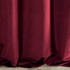 ZATEMŇOVACÍ ZÁVES NA PÁSKE VILLA 140X270 CM BORDOVÁ