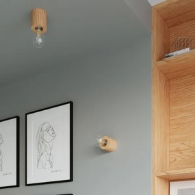 Sollux SL.0673 - Nástenné svietidlo SALGADO 1xE27/60W/230V drevo