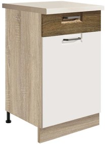 Skrinka do kuchyne Favorit 3d Sonoma/White+Ribbeck