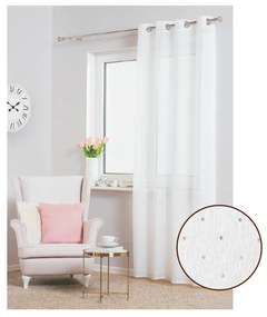 Záclona Migot 140 x 260 cm biela
