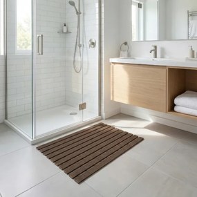 Kúpeľňová predložka hnedá