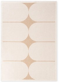 Vnútorný a vonkajší koberec v béžovej a slonovinovej farbe 160x230 cm Duet Bowen – NORTHRUGS